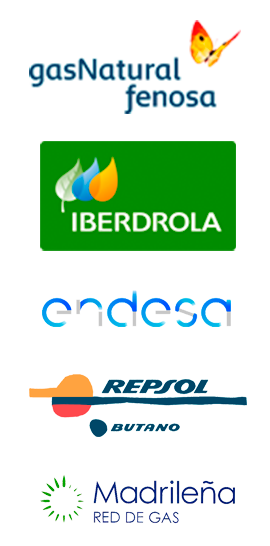  Servicio de asistencia tecnica de calderas GAS NATURAL, ENDESA, REPSOL BUTANO, MADRILEÑA RED DE GAS