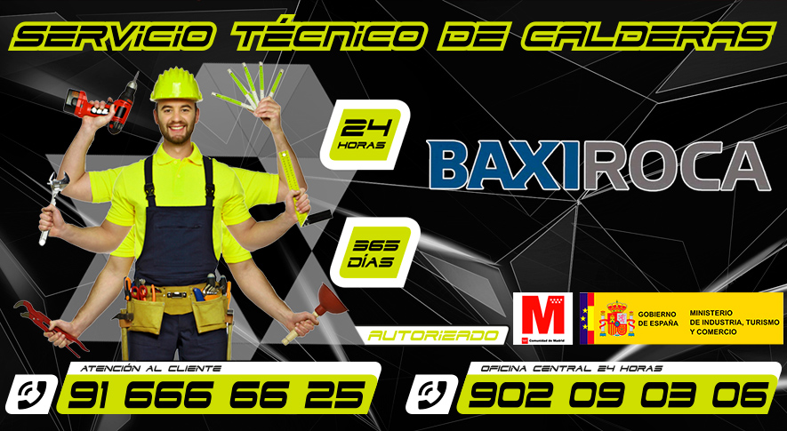 Servicio Tecnico de Calderas BaxiRoca Fuenlabrada