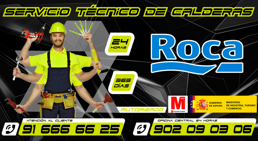 Servicio Técnico Calderas Roca en Fuenlabrada