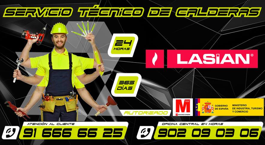 Servicio Técnico Calderas Lasian en Fuenlabrada