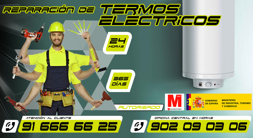 Reparación de termos eléctricos en Fuenlabrada