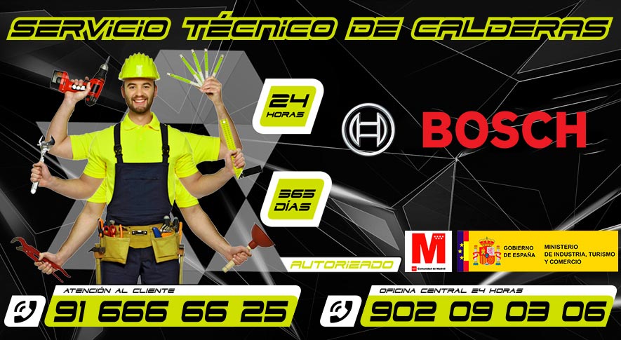 Servicio técnico calderas Bosch en Fuenlabrada