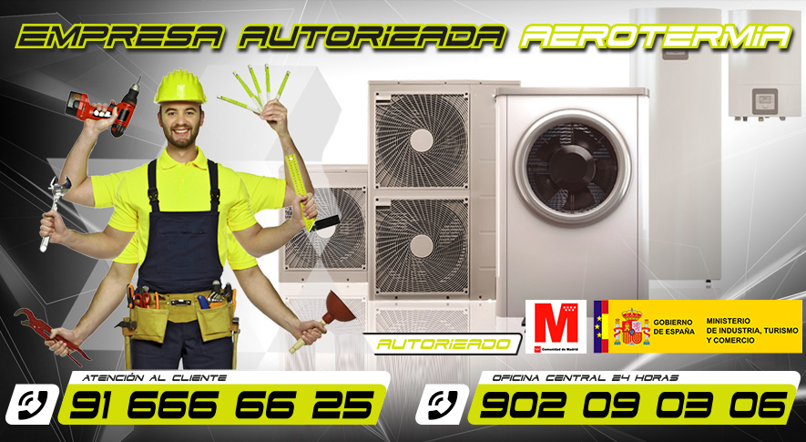 Servicio técnico Aerotermia Fuenlabrada